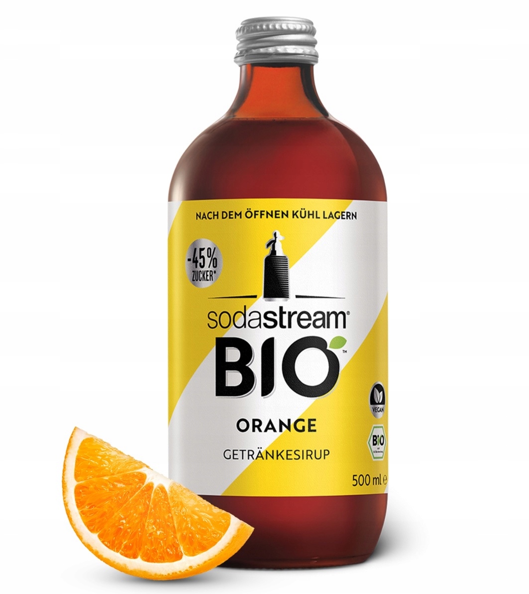 SYROP SODASTREAM BIO POMARAŃCZA KONCENTRAT 500 ML