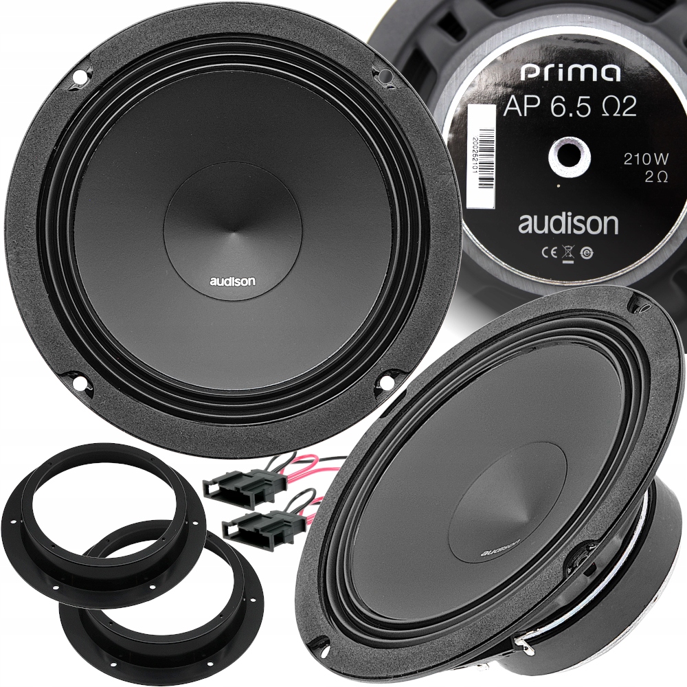 GŁOŚNIKI SAMOCHODOWE AUDISON DO VW T5 Multivan