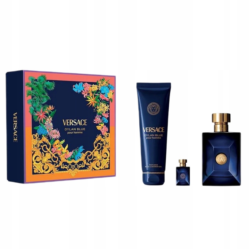 Versace Dylan Blue Edt 100 ml Sprej Edt 10 ml Sprej Kosmetická Taška