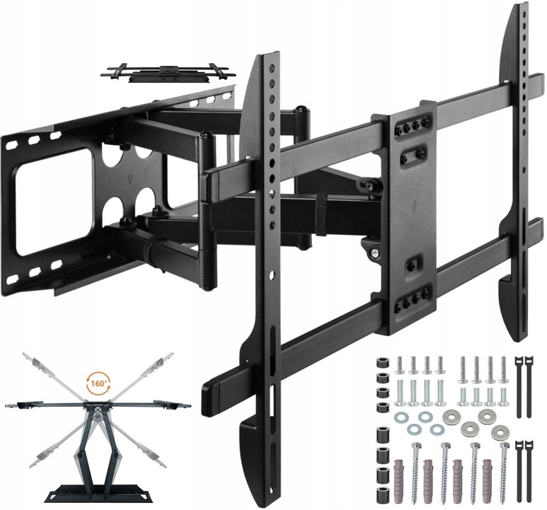 Výkonný Otočný Držák Na Stěnu Tv 55'' Philips 55PUS9206 s regulací