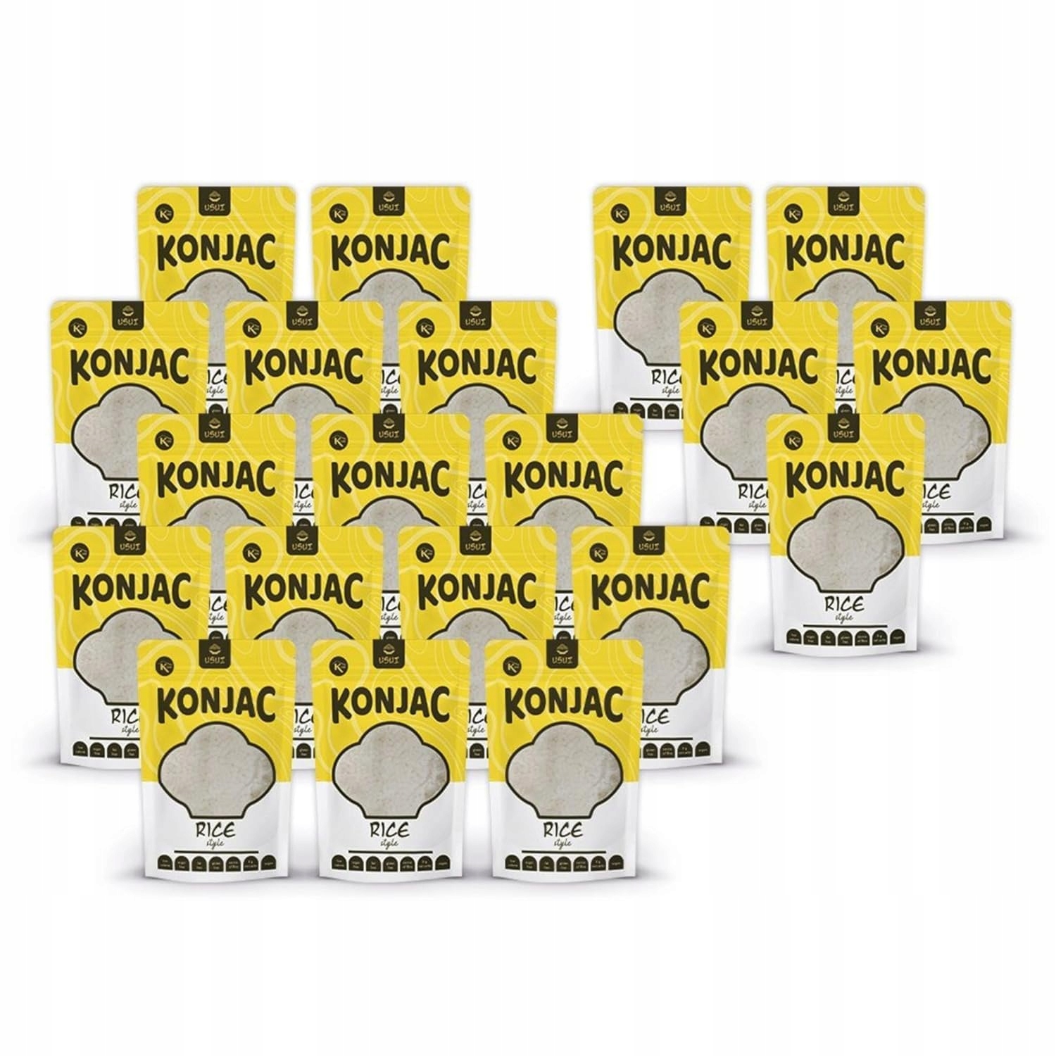 Rýže Konjac Keto Nízkokalorická Bezlepková Bio 15+5 Zdarma