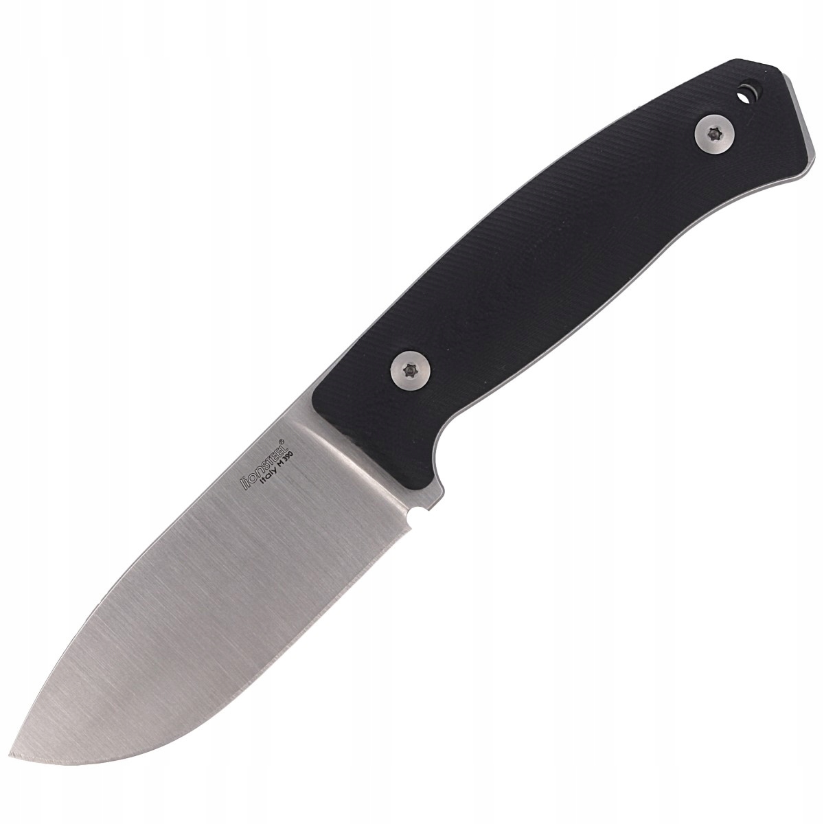 Nůž LionSteel Bushcraft G10 Black, Satin Blade M390 by (M2M Gbk)
