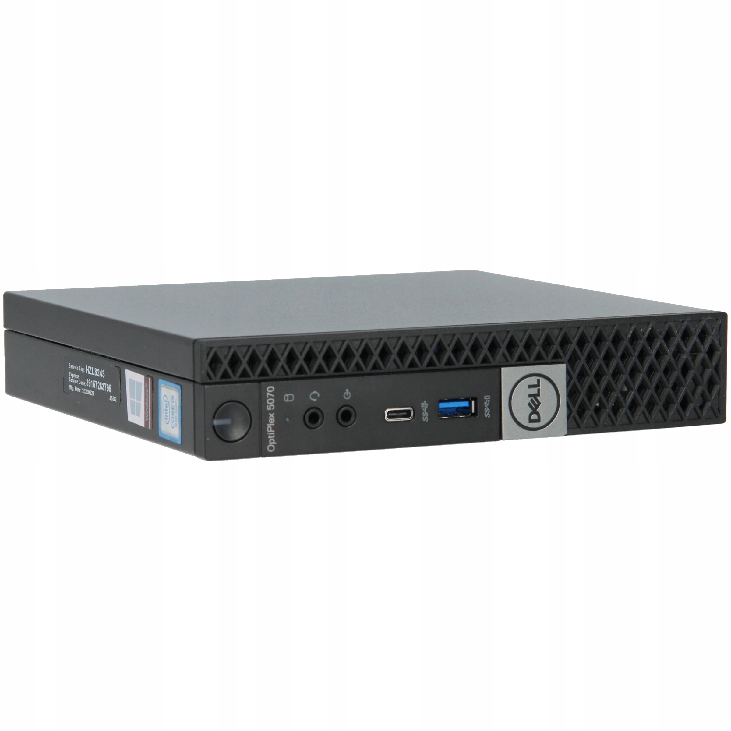 ミニPC DELL OptiPlex 5070 Micro Dell OptiPlex 5070 Micro | i5-9500T | 8 GB | 256 GB SSD