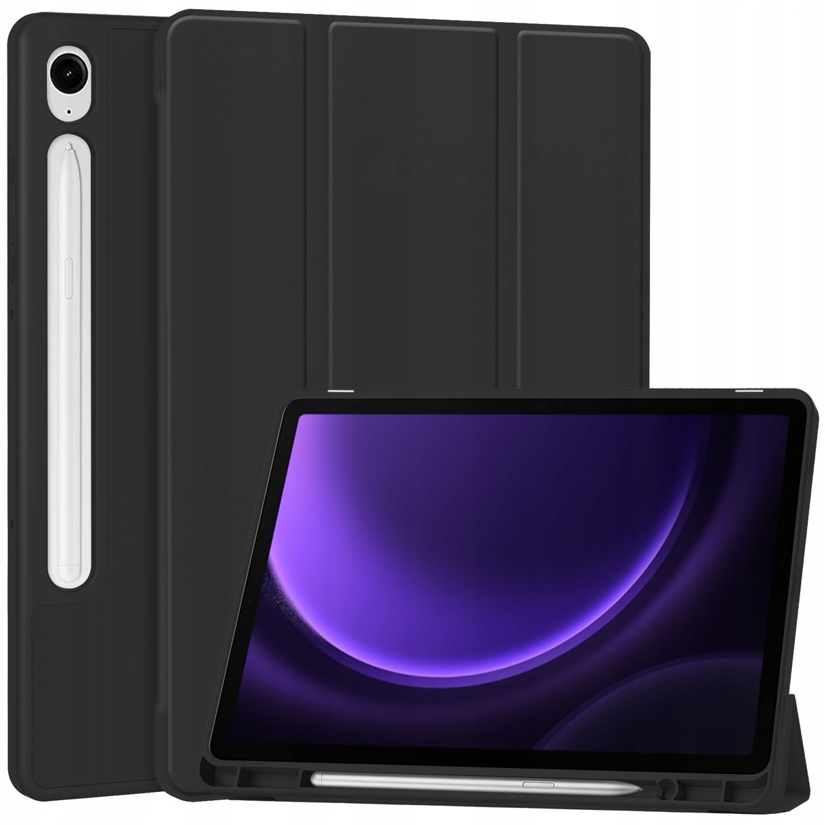 Etui z klapką Bizon do Galaxy Tab S10 Lite S10 Fe S9 S9 Fe case