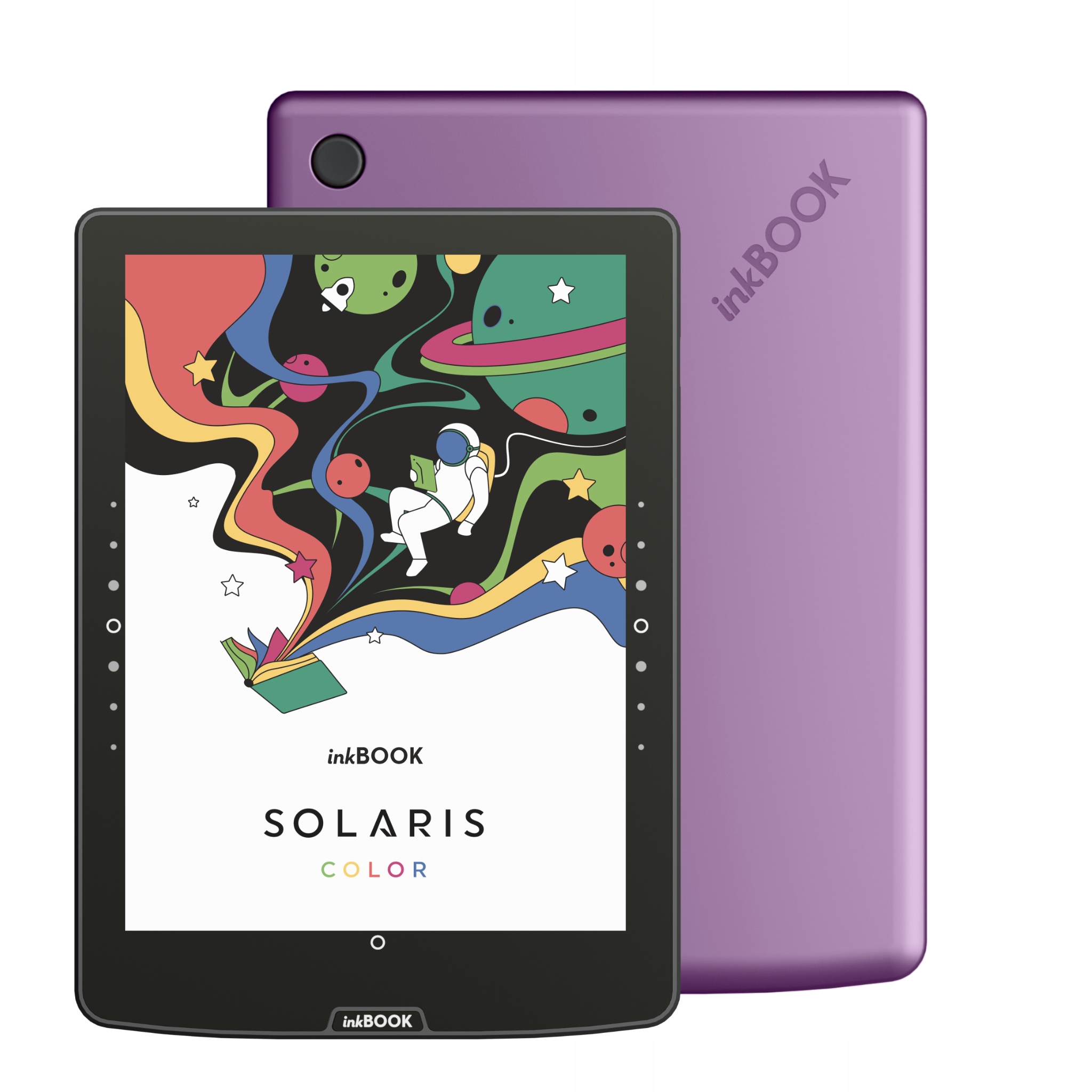 inkBOOK Solaris Color Violet z aplikacjami Legimi, EmpikGo, Kindle
