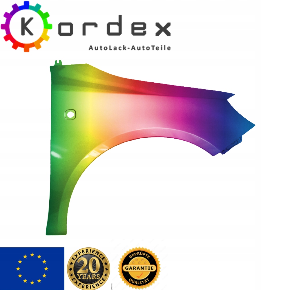 Blatník Škoda Fabia II 5J Každá Libovolná Barva 07-15 Pravá Přední