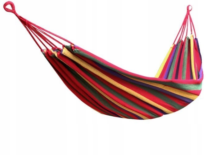 

Hamak ogrodowy zawieszany pojedyńczy 80x200cm