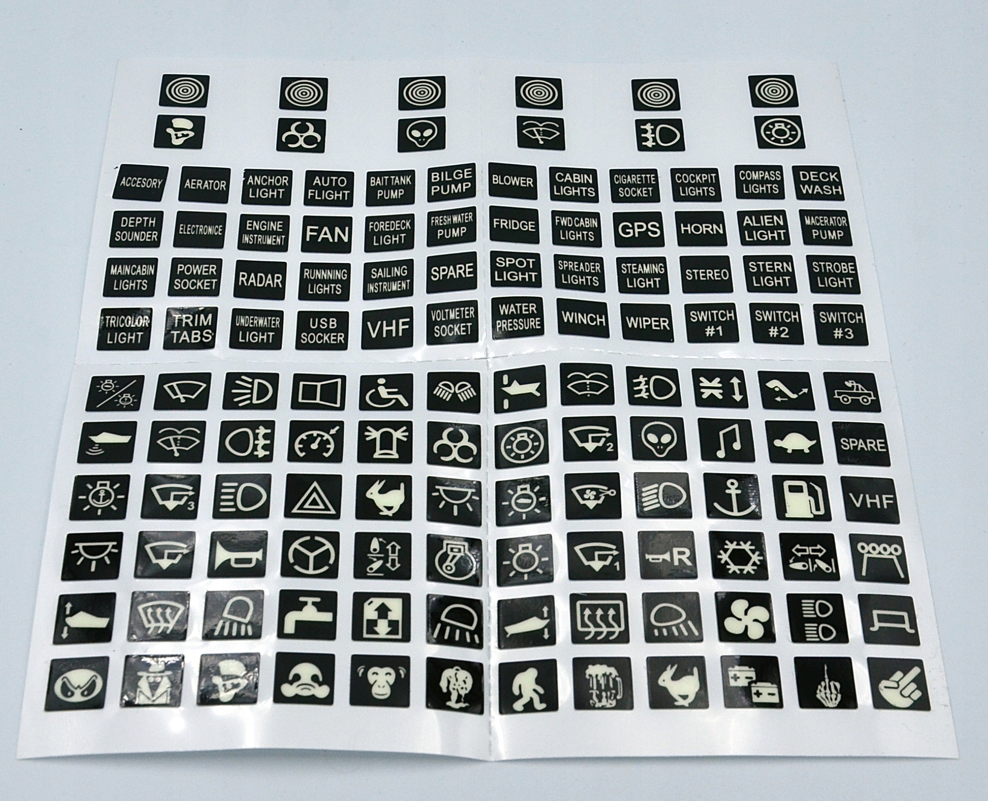 Panel przelacznikow 4szt ladowarla woltomeirz Machine brand other