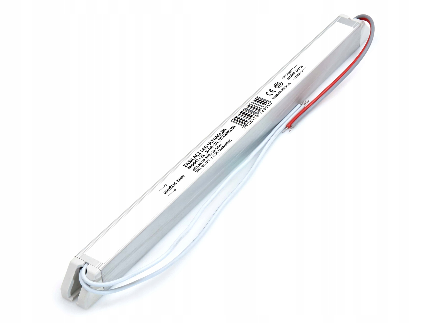 

Zasilacz Do Led 24V Slim Meblowy 48W 2A IP20 Pro