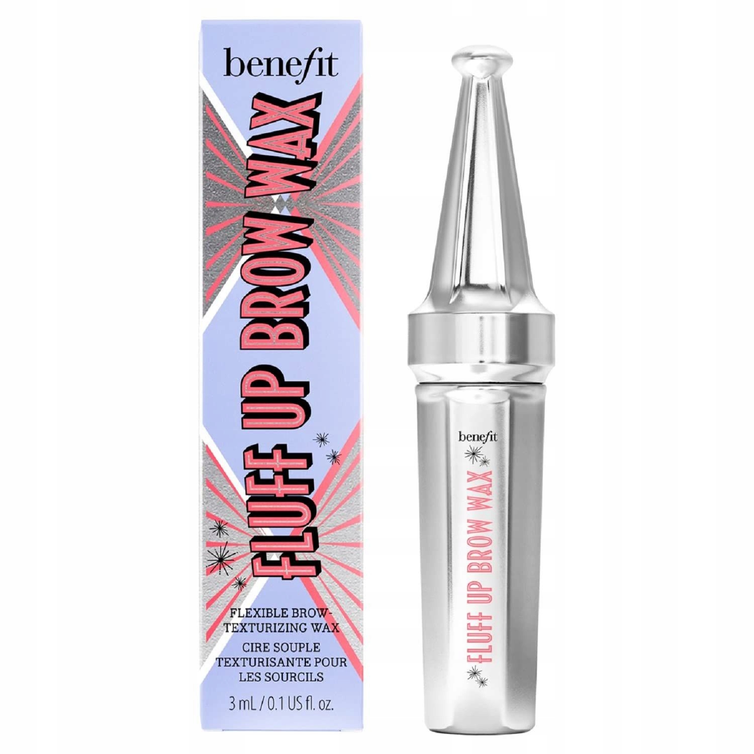 Benefit Fluff Up Vosk Na Obočí, Flexibilní Vosk Na Obočí, 3 ML