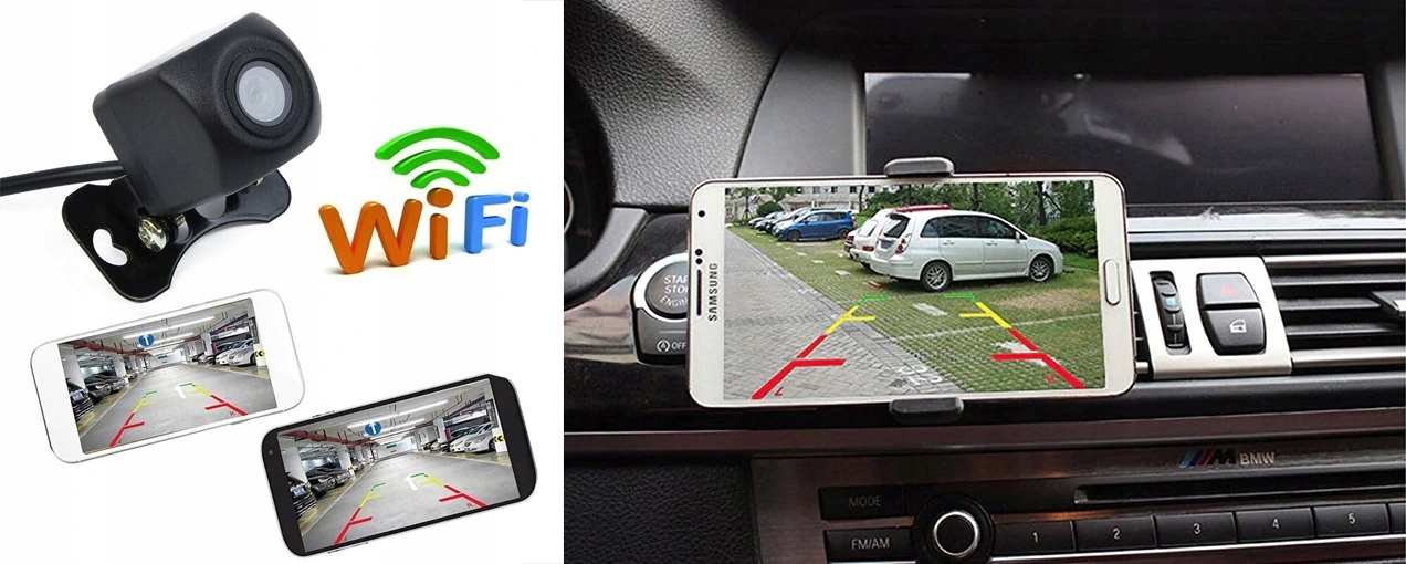 BEZPRZEWODOWA KAMERA COFANIA ANDROID APPLE Wi-Fi Obraz dzienny kolorowy