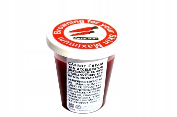 Przyspieszacz akcelerator do opalania marchewka