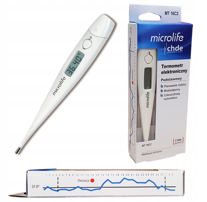 

Termometr owulacyjny Microlife Mt 16C2
