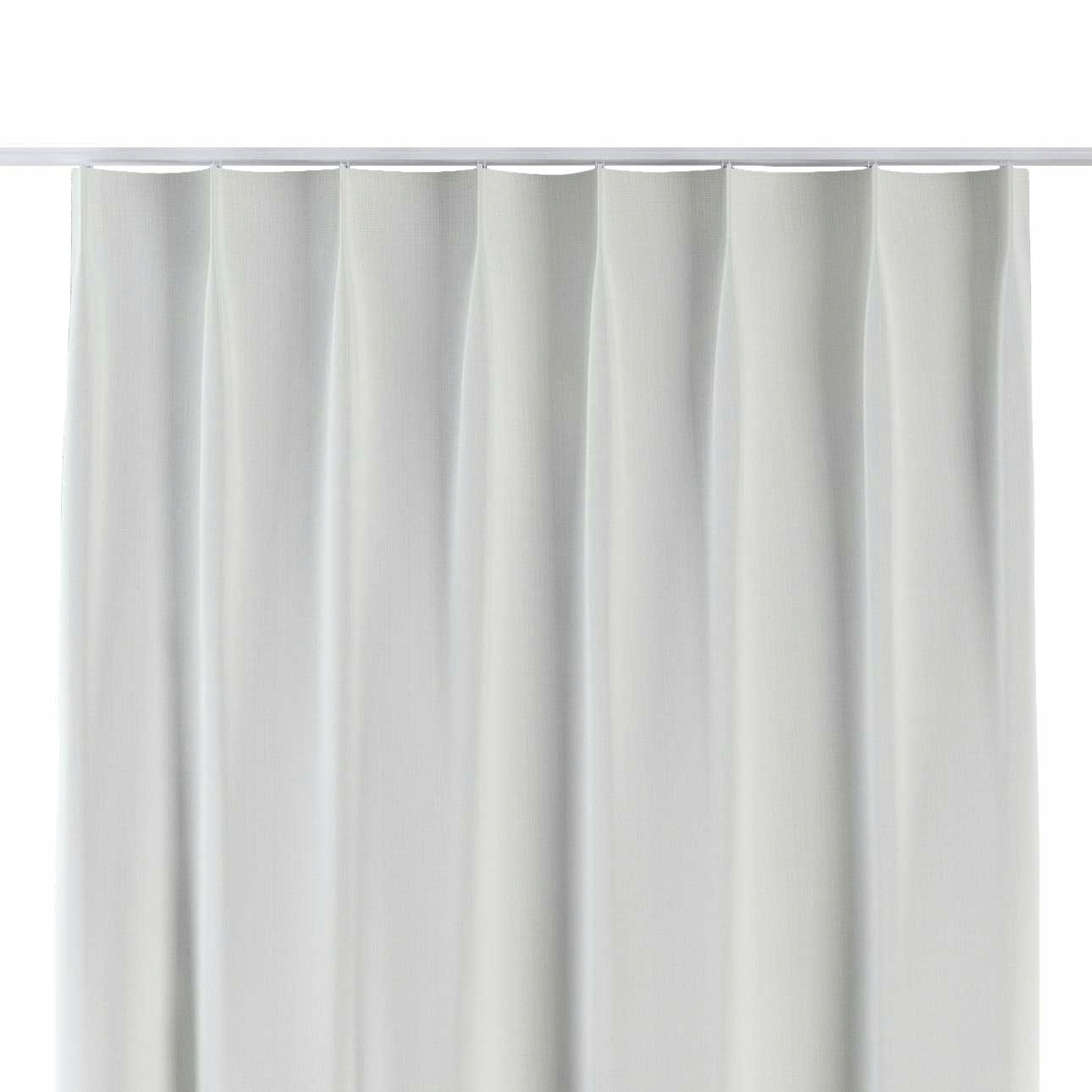 Záves na jednoduchých flex háčikoch 130x245 cm biely