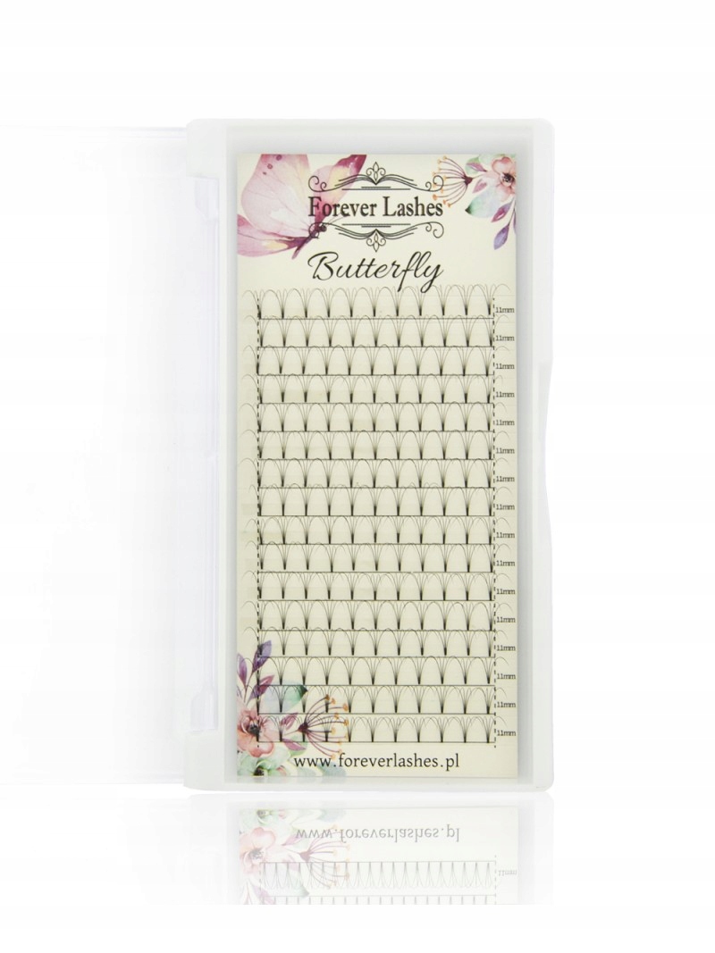 

Rzęsy Gotowe Kępki 4D Butterfly 0.07 C 9mm