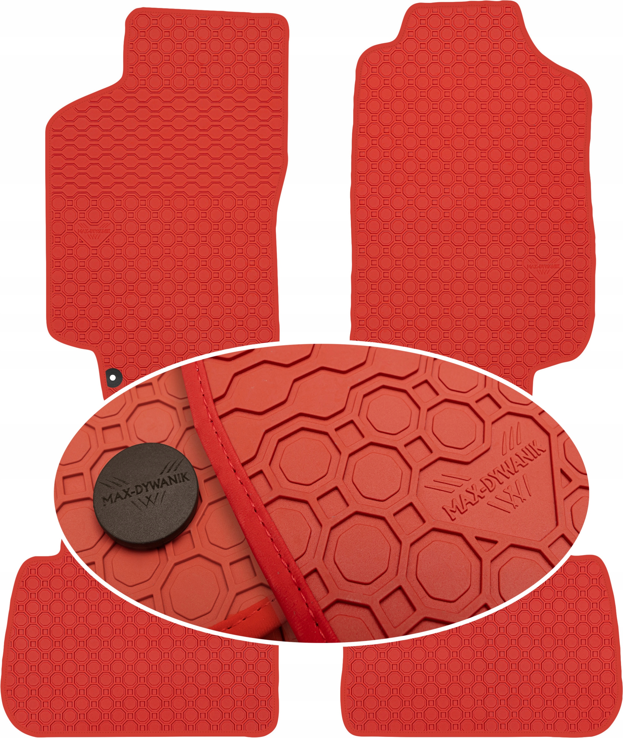 Saab 9-5 I 1997-2009 Koberce Červené