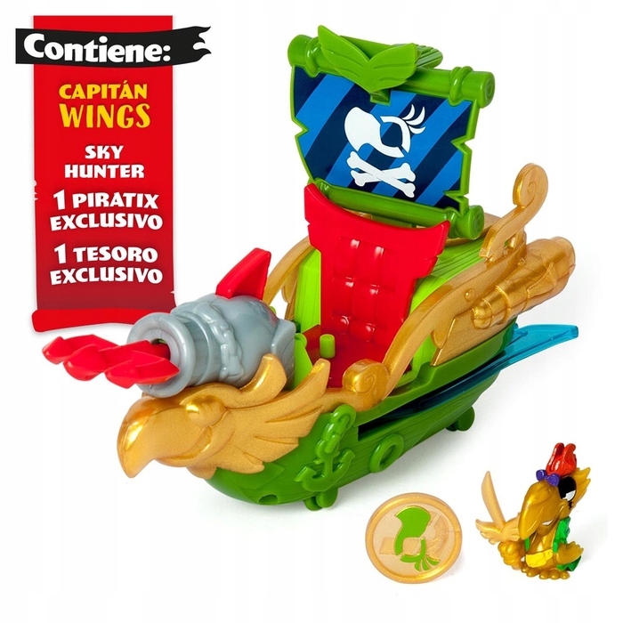 PIRATIX Sky Hunter statek piracki zestaw z figurką Marka Magicbox