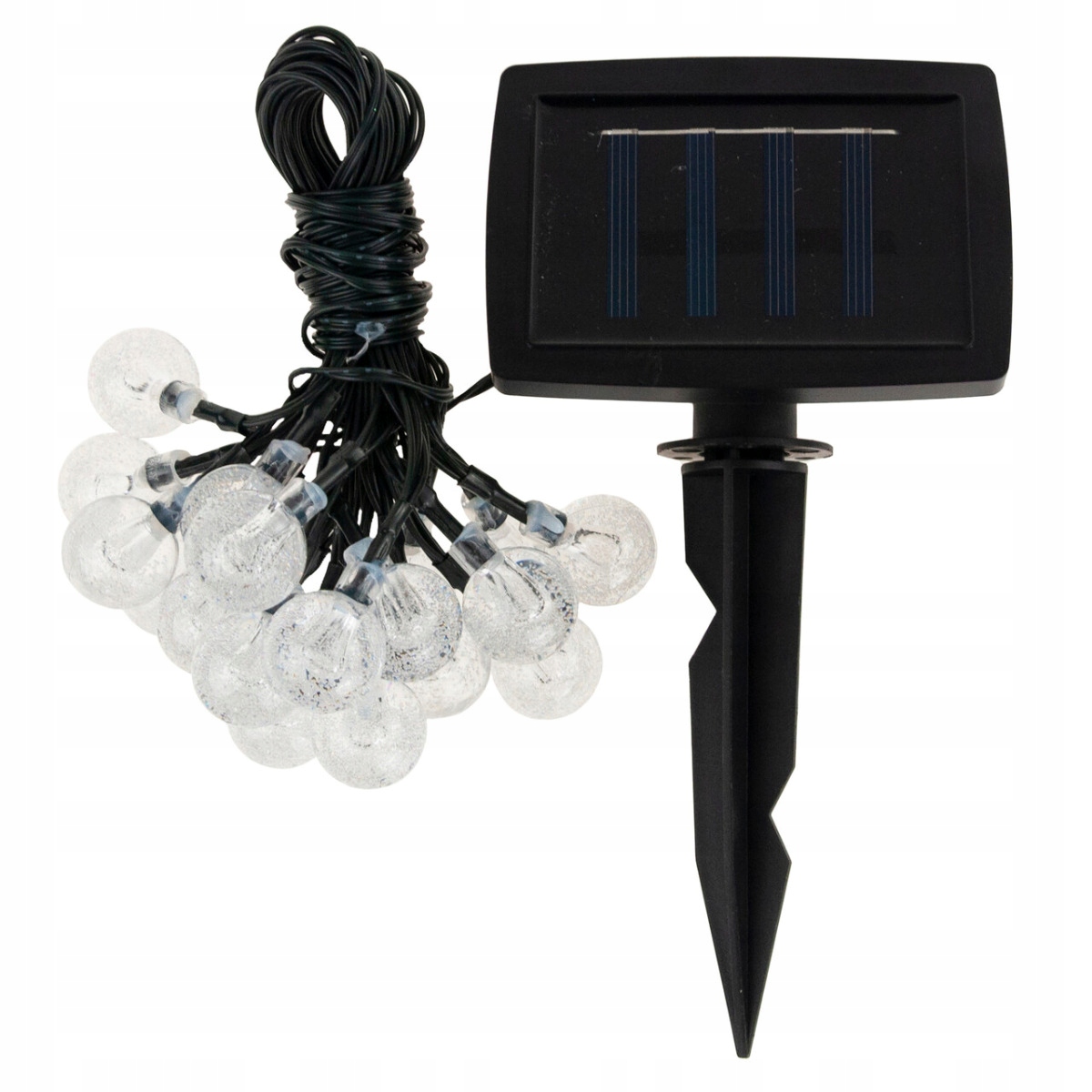 GIRLANDA SOLARNA LAMPKI SOLARNE 20LED 5M OGRODOWA NA BALKON sznur ŚWIETLNA Kod producenta TG66777a