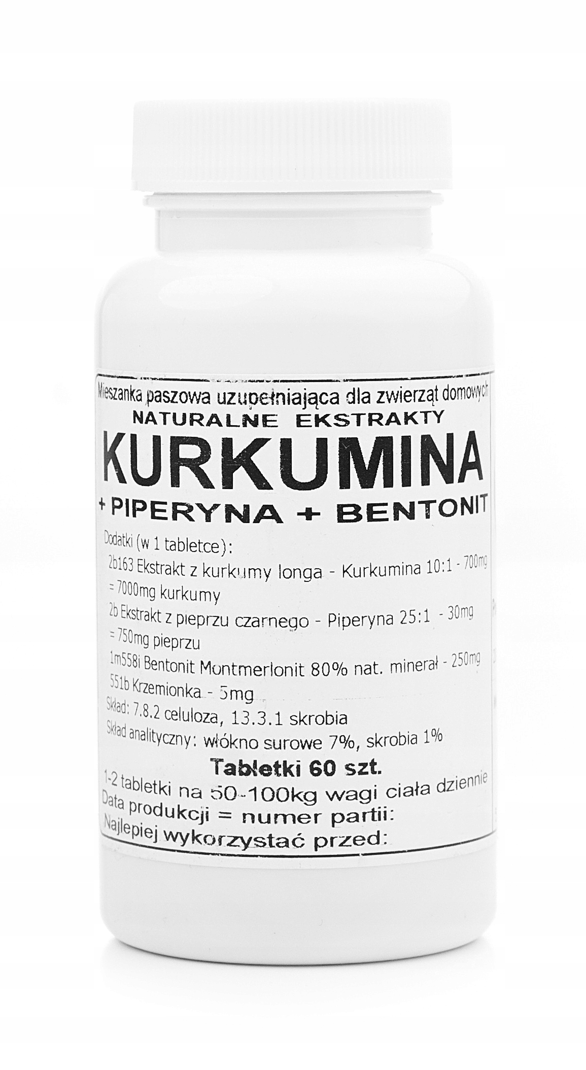 Kurkumin piperin 60 ks tabs Kurkuma Podkowa