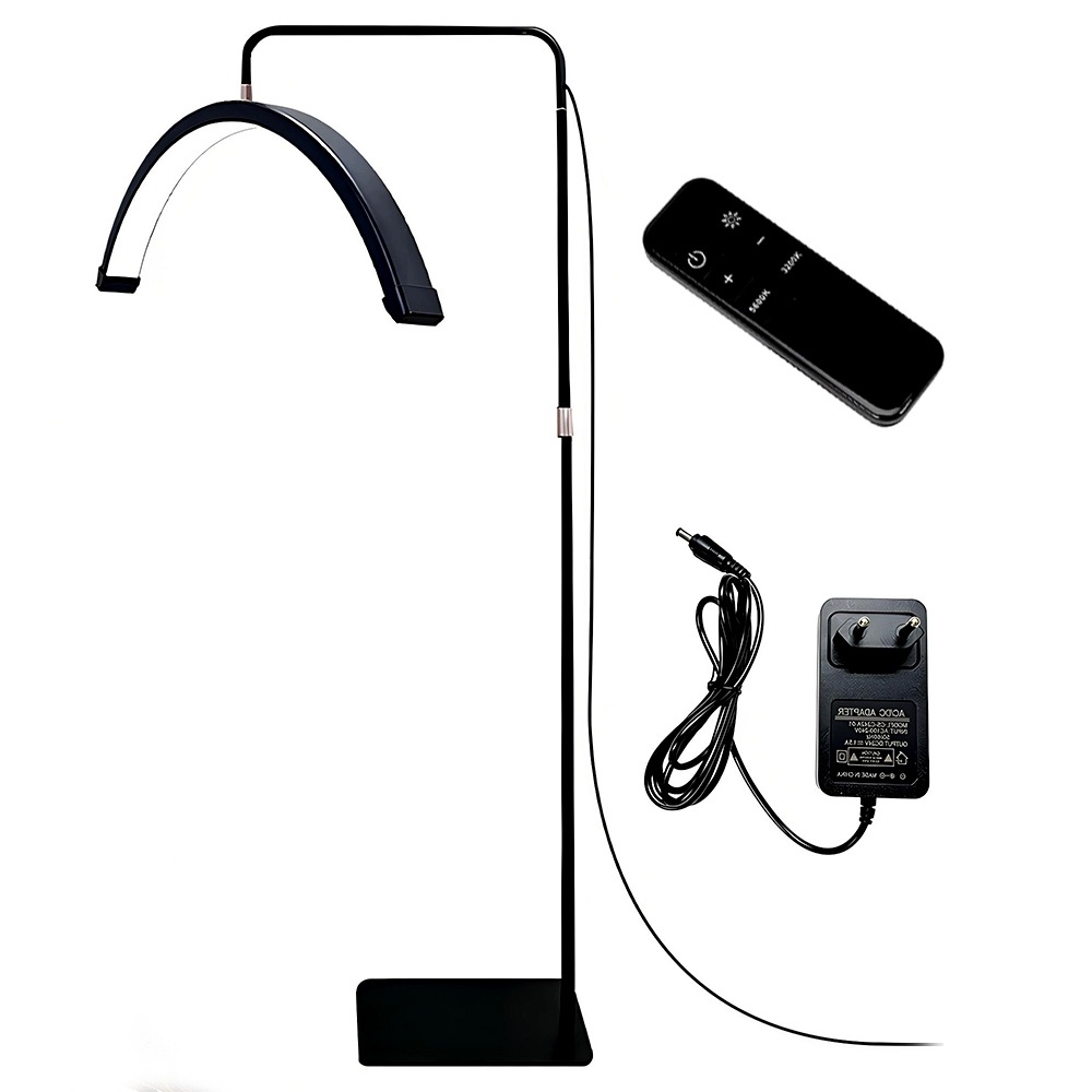 Lampa Kosmetyczna Podłogowa Uniwersalna Regulowana Stojąca Do Rzęs Led