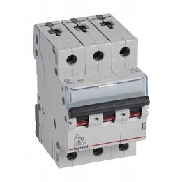 Nadproudový spínač S 303 3P C 20A Legrand 403546