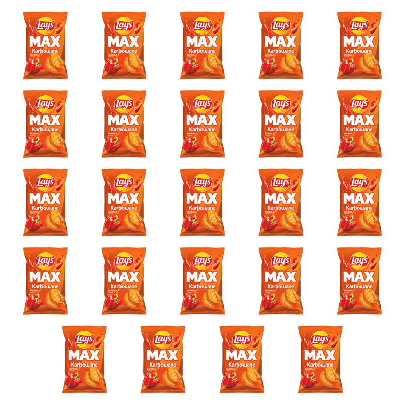 Lay's Max Karbovaná paprika 120 g X24