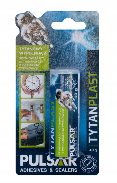 

Kit żywica wypełniacz tytanowy 40ml Tytanplast