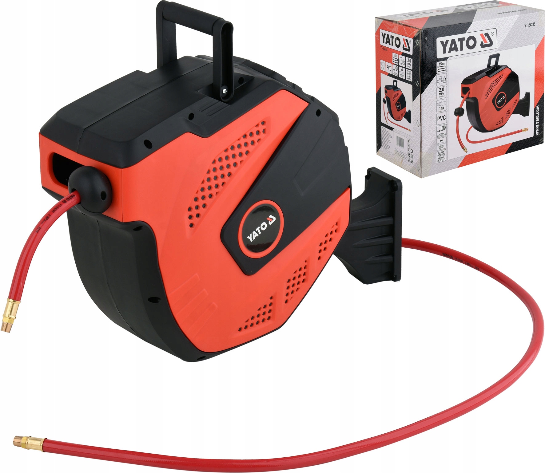 

Wąż przewód pneumatyczny automat bęben zwijany 15m