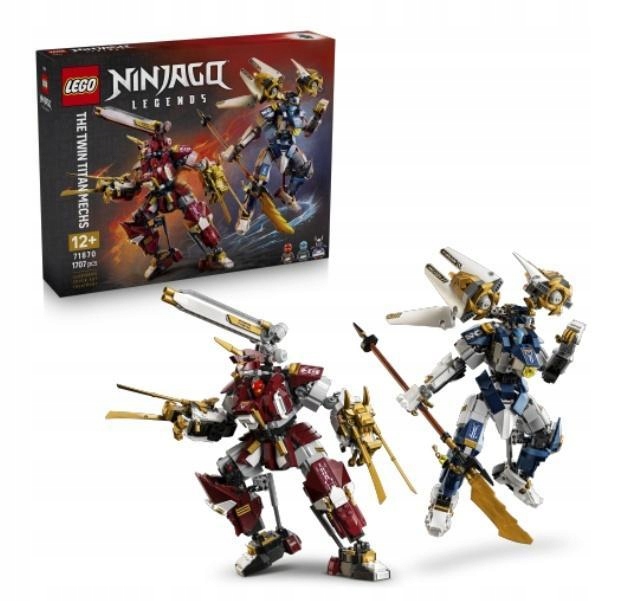 Lego(r) Ninjago 71870 The Twin Titan Mechs