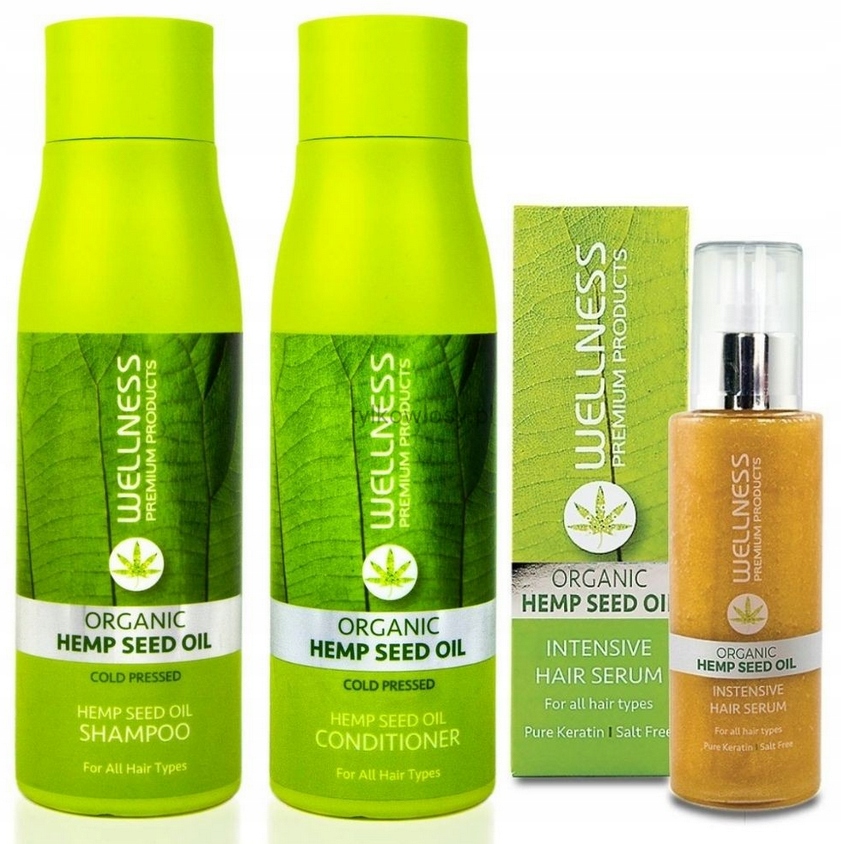 Sada Wellness Premium Silně Vyživující Šampon Kondicionér Sérum 500 ml