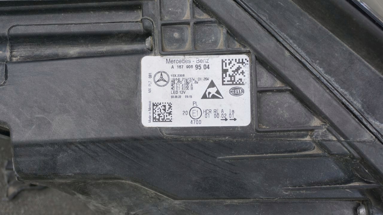 MERCEDES GLE 167 - left light LED PERFORMANCE