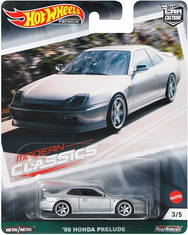 Hw Hot Wheels Premium '98 Honda Prelude Modern Classics GRJ91