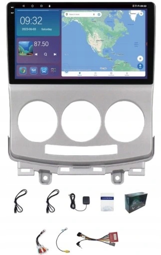 Rádio Navigácia Gps Mazda 5 2005-2010 Wifi Carplay Bt Usb 4GB 64GB