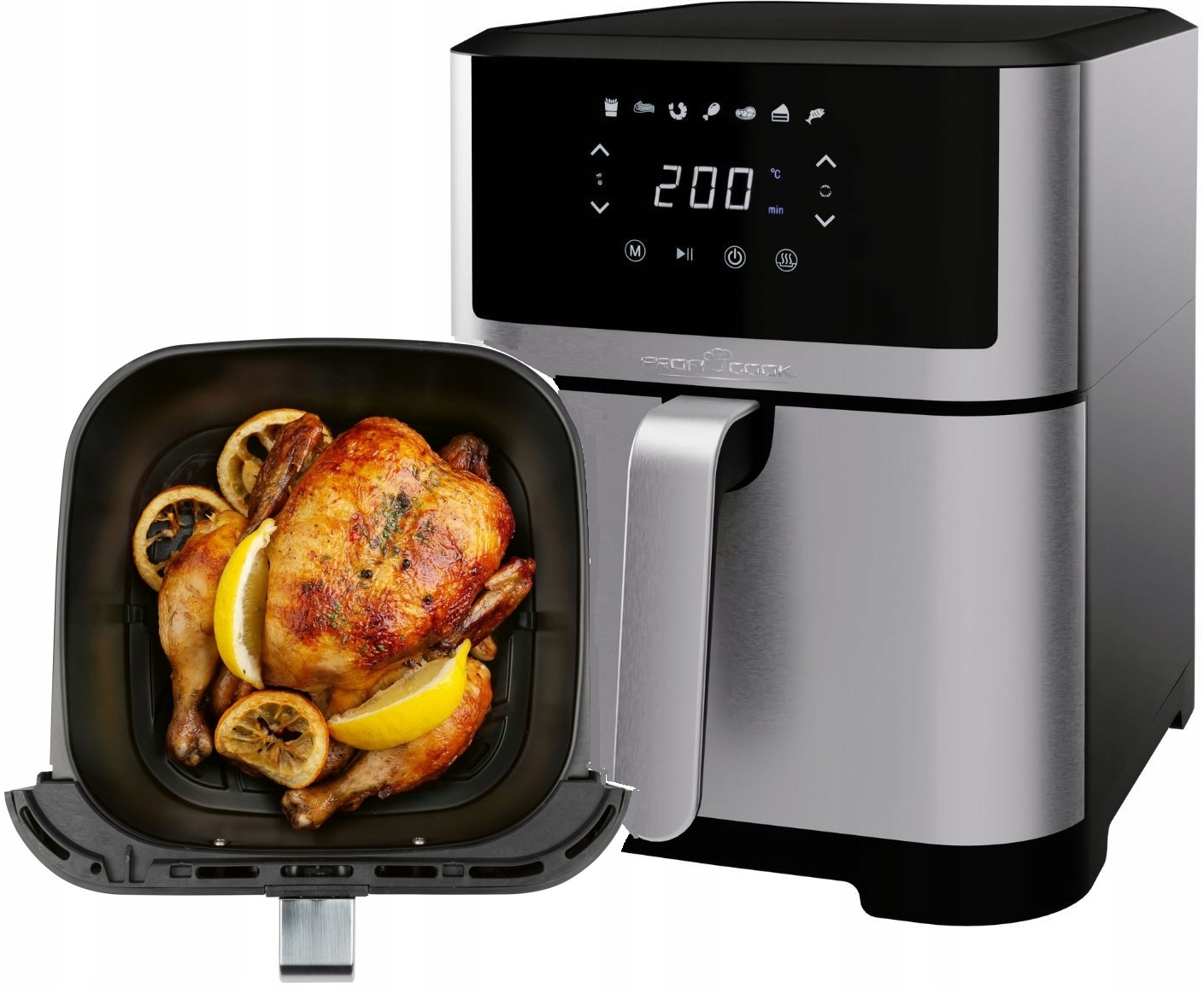 Horkovzdušná fritéza Profi Cook 501269, 1800 W, 8 l