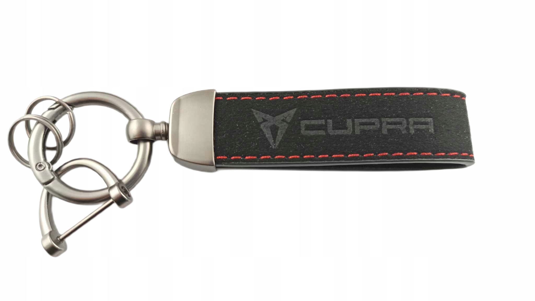 Cupra Brelok Breloczek Alcantara Czarny