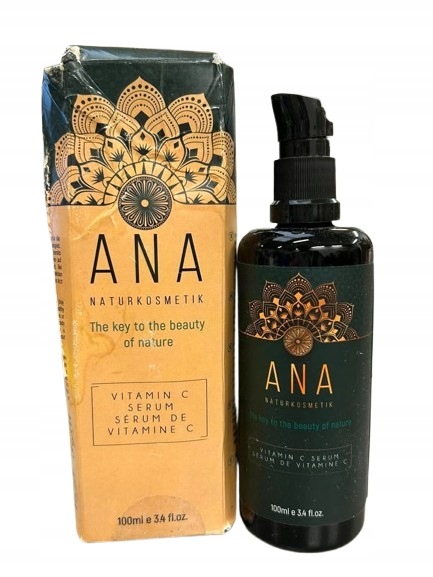 Ana Naturkosmetik Sérum S Vitamínem C Bio Vegan Na Obličej 100 ML
