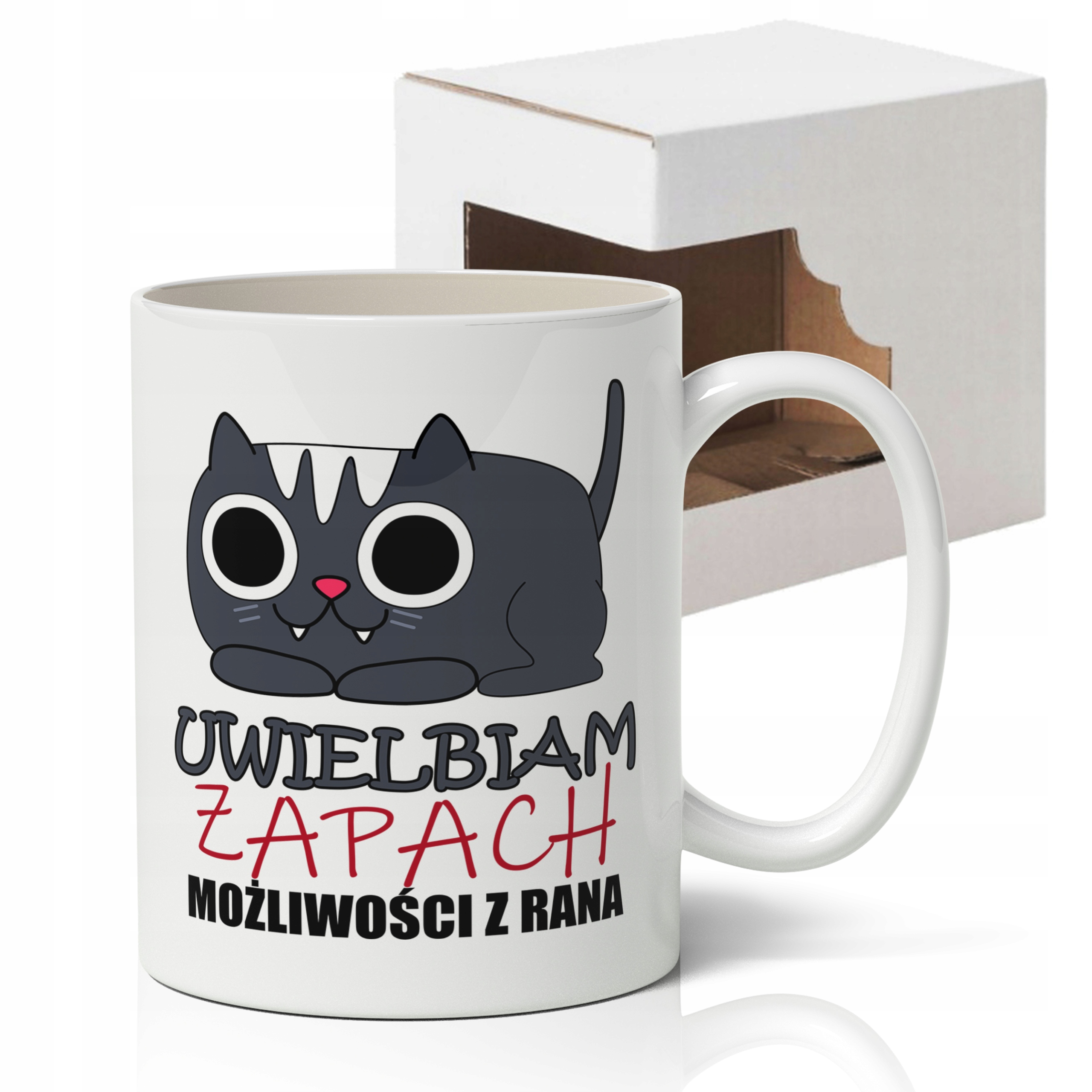 

Śmieszny Kubek do Pracy Szkoły MiX Wzorów