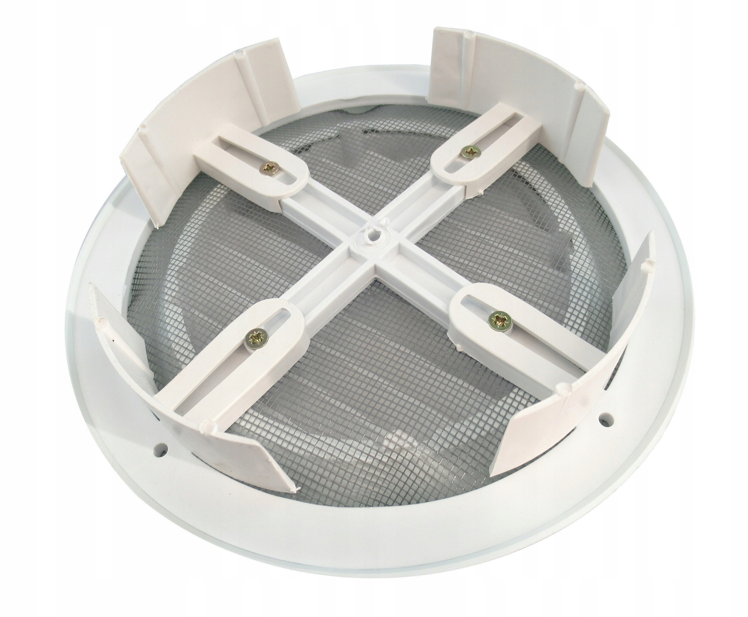 KRATKA WENTYLACYJNA OKRĄGŁA90-160 BIAŁA REGULOWANA Marka Amazon