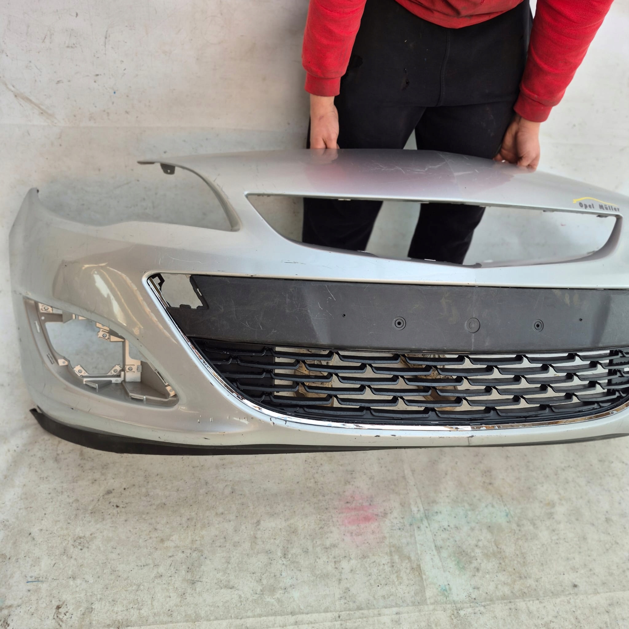 OPEL ASTRA J LIFT 12-15 bumper front front