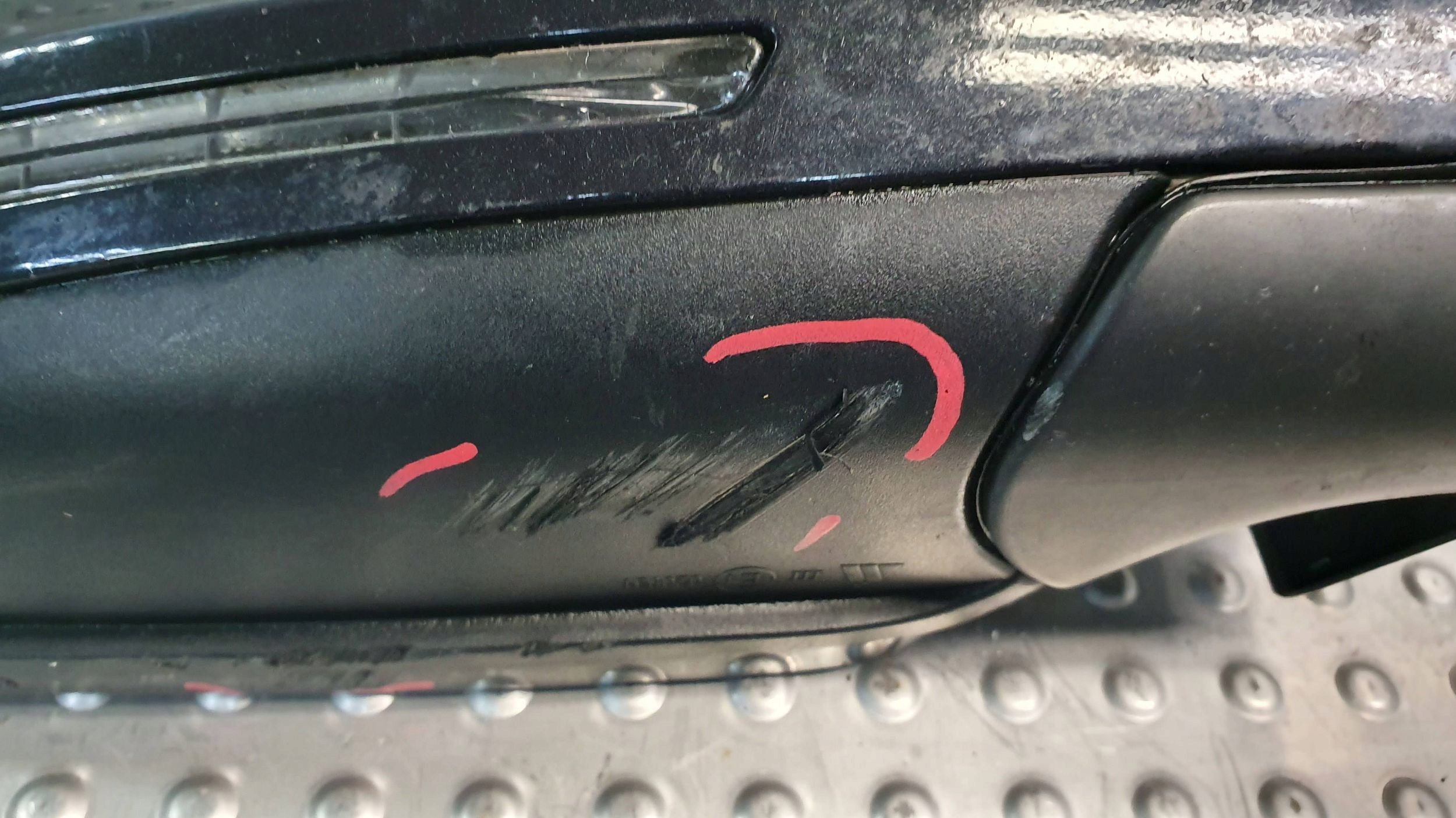 mirror right AUDI A5 8T 6 PIN 07