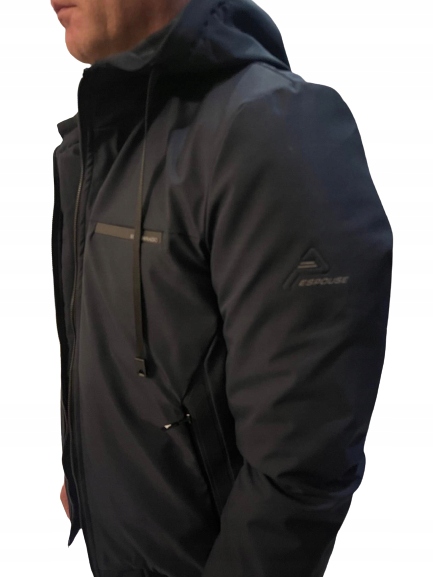 KURTKA MĘSKA PRZEJŚCIOWA BOMBERKA GRANATOWA 7XL Rozmiar 7XL