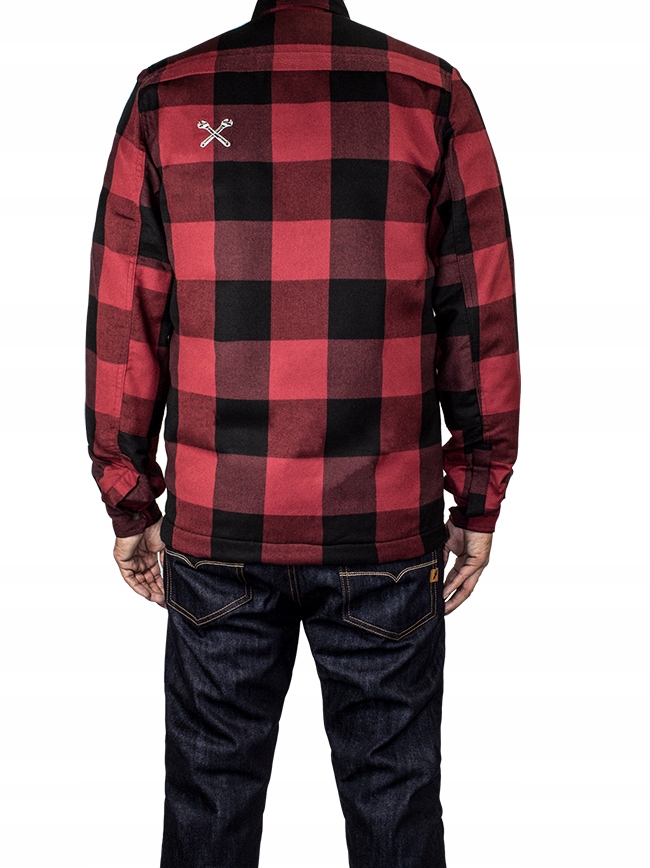 KOSZULA MOTOCYKLOWA JOHN DOE MOTOSHIRT Red L Model John Doe XTM Motoshirt red