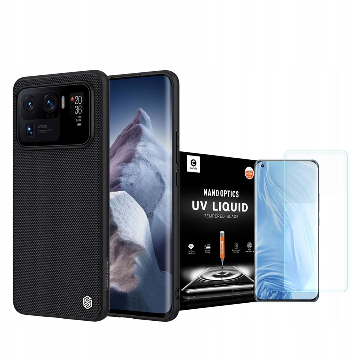 

Nillkin Etui Do Xiaomi MI-11 Ultra + Szkło 3D Uv