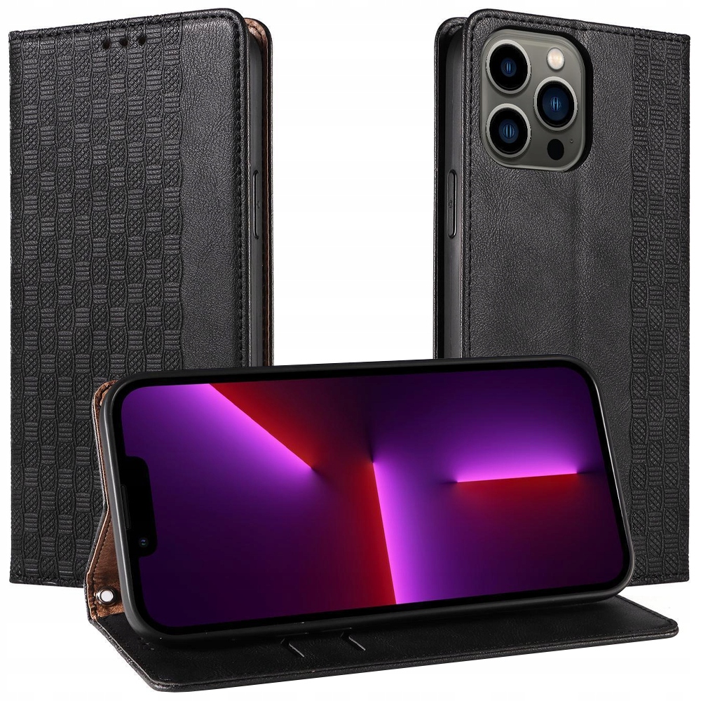 Hurtel Pokrowiec Do Samsung Galaxy S23 Magnet Strap Case Z Klapką I Smyczą