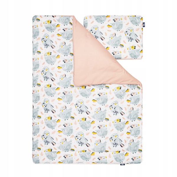 Kołderka + Poduszka Niemowlaka - Ptaszki