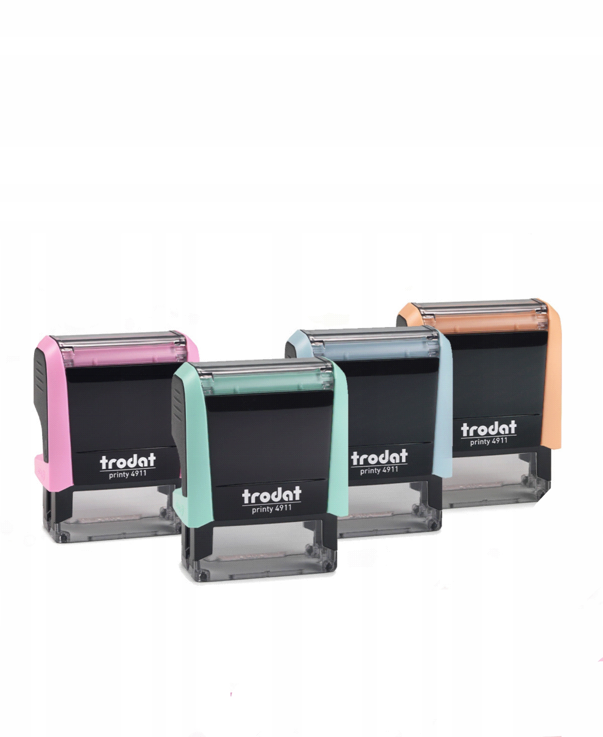 PIECZĄTKA TRODAT 4912 PASTELOWE KOLORY z gumką