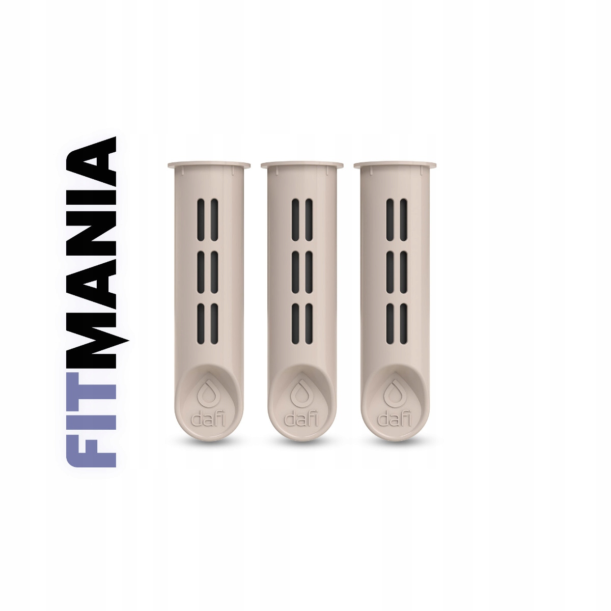 3 filtry do butelki cappuccino beżowa