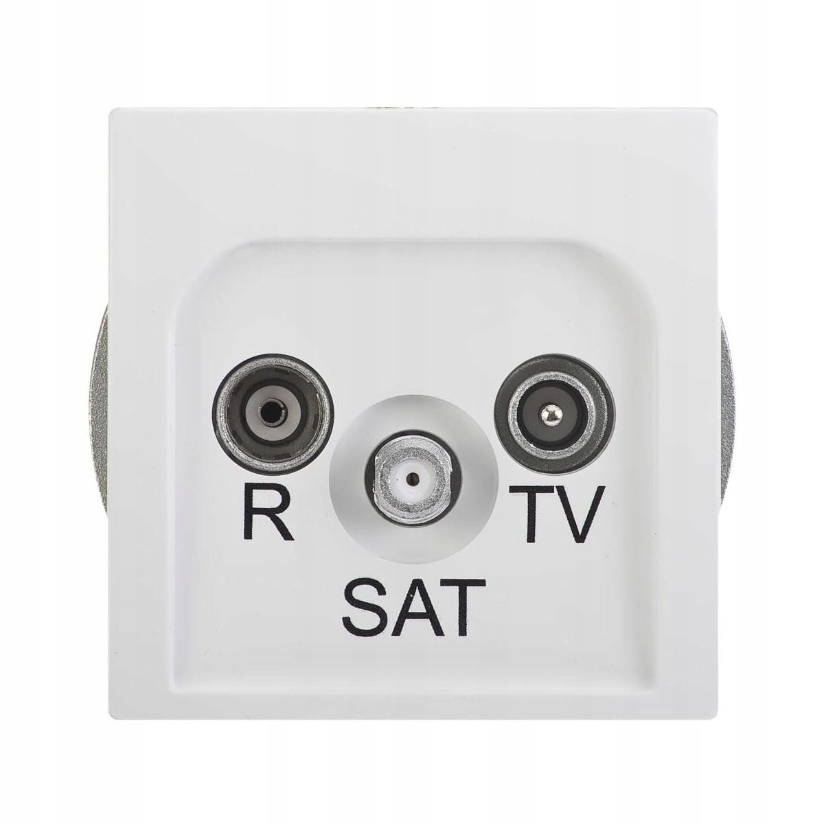 Simon Basic Anténní zásuvka Rd/tv/sat koncová bílá BMZAR-SAT1.3/1.01/11