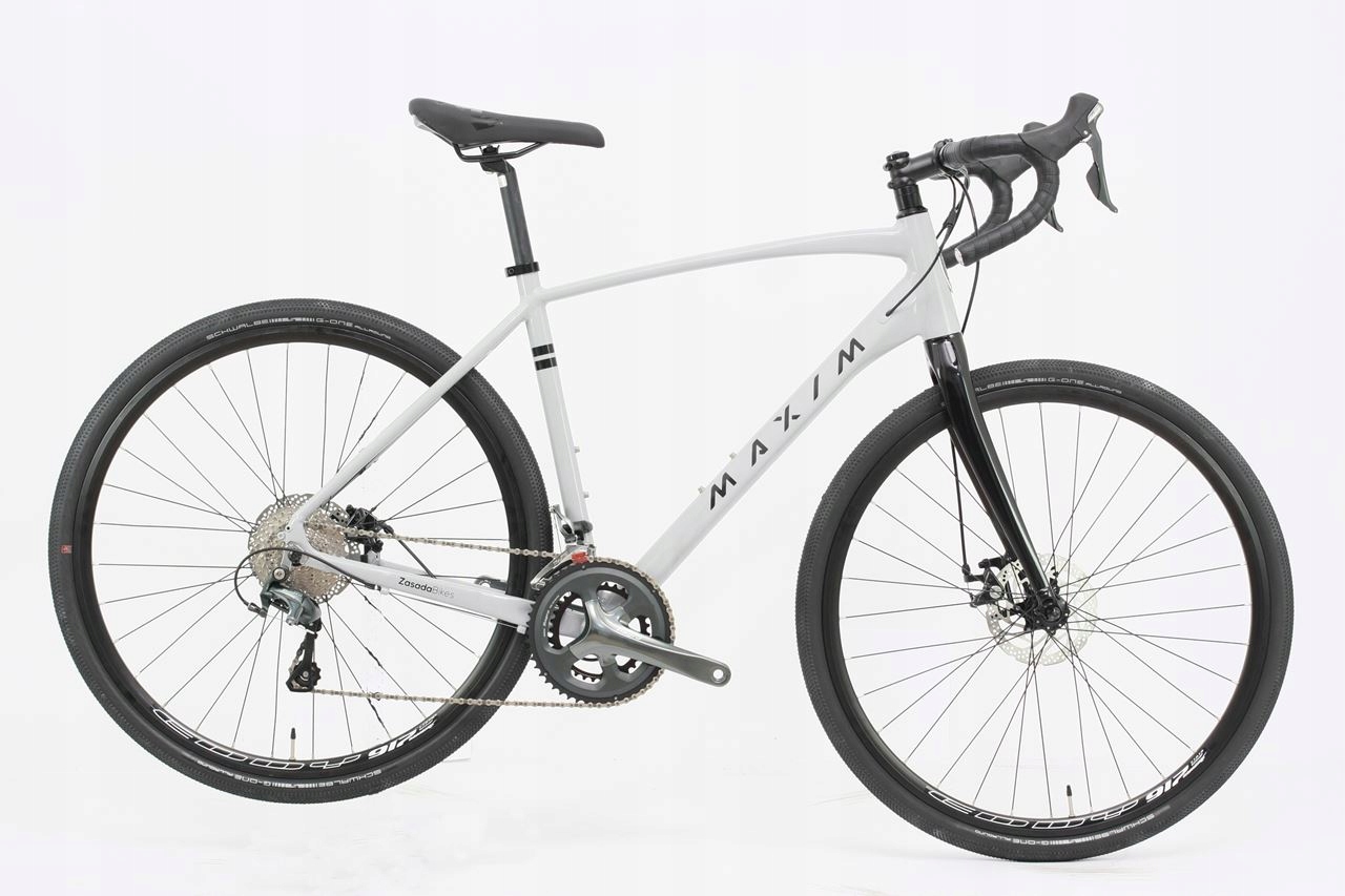 ROWER MAXIM GRAVEL MG KOŁA 28" RAMA 56 CM SORA SZARY POŁYSK