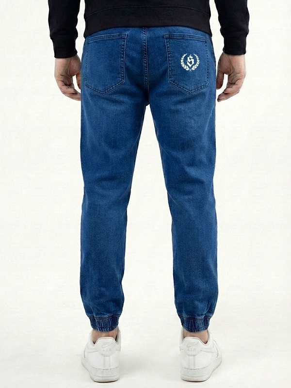 Joggerové Kalhoty Środowisko Miejskie Jeans „laur“ Modré vel. XL